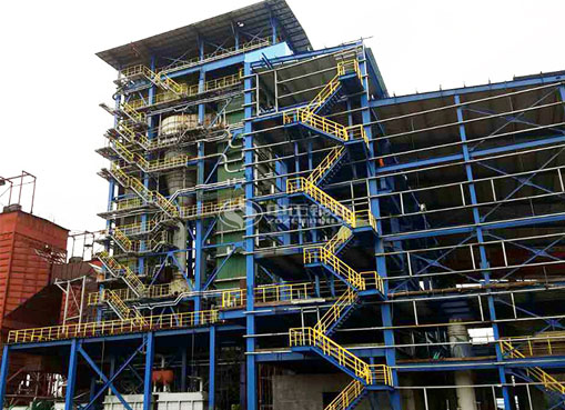 青海35噸SHX系列循環流化床蒸汽鍋爐項目